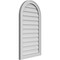 Ekena Millwork Round Top Surface Mount PVC Gable Vent w/ 2"W x 1-1/2"P Brickmould Frame, 20"W x 36"H GVPRT20X3602SN - alternate 5